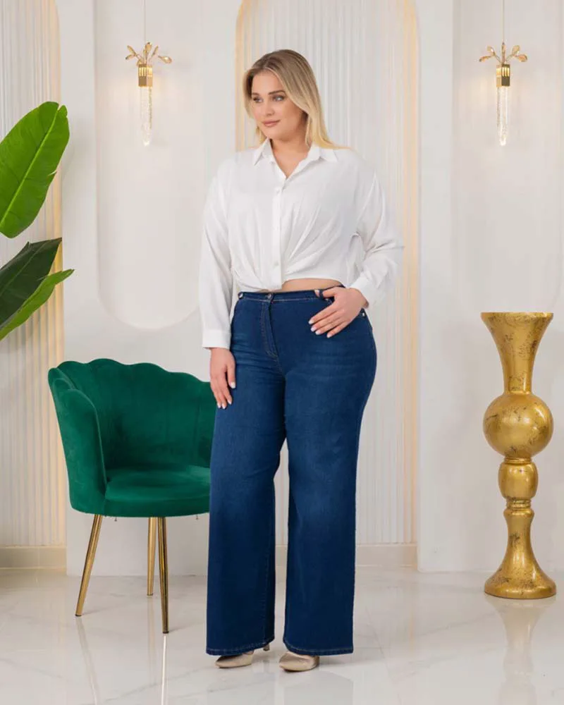 RINA γυναικεία τζιν παντελόνα bigsize