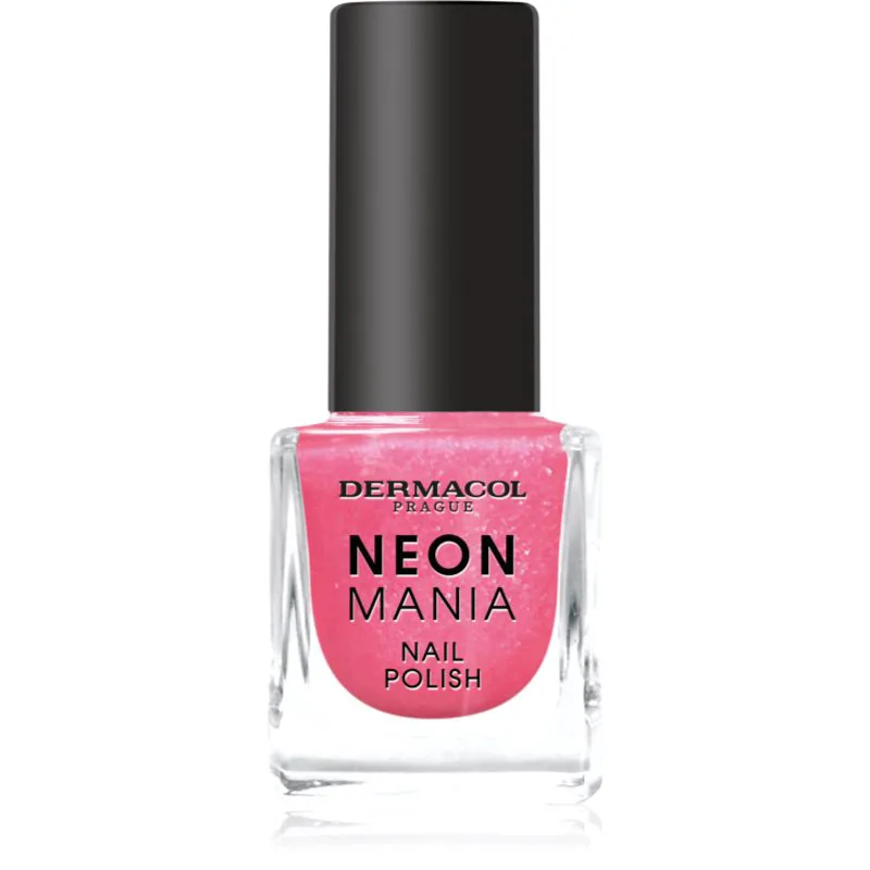 Dermacol Neon Mania βερνίκι νυχιών απόχρωση 5 Bubblegum pink 5 ml
