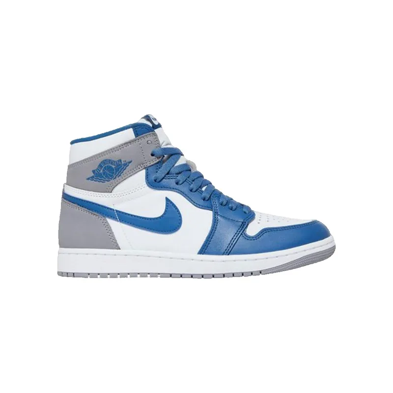 Ψηλά Sneakers Nike Baskets Air Jordan 1 Retro High OG bleu / gris