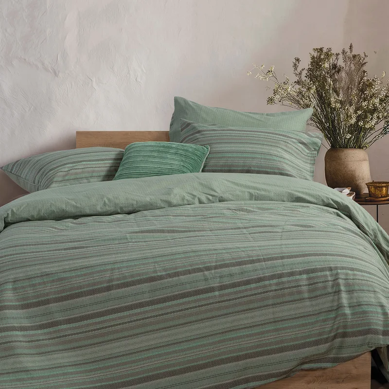 Σεντόνια Υπέρδιπλα (Σετ) Nef-Nef Homeware Smart Degree Green ΧΩΡΙΣ ΛΑΣΤΙΧΟ 240x270 ΧΩΡΙΣ ΛΑΣΤΙΧΟ 240x270