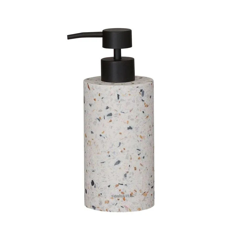 Ντισπένσερ Κεραμικό 7,2x7,2x17,7εκ. Blend Terrazo Sealskin 800032 (Υλικό: Κεραμικό) - sealskin - sl-800032