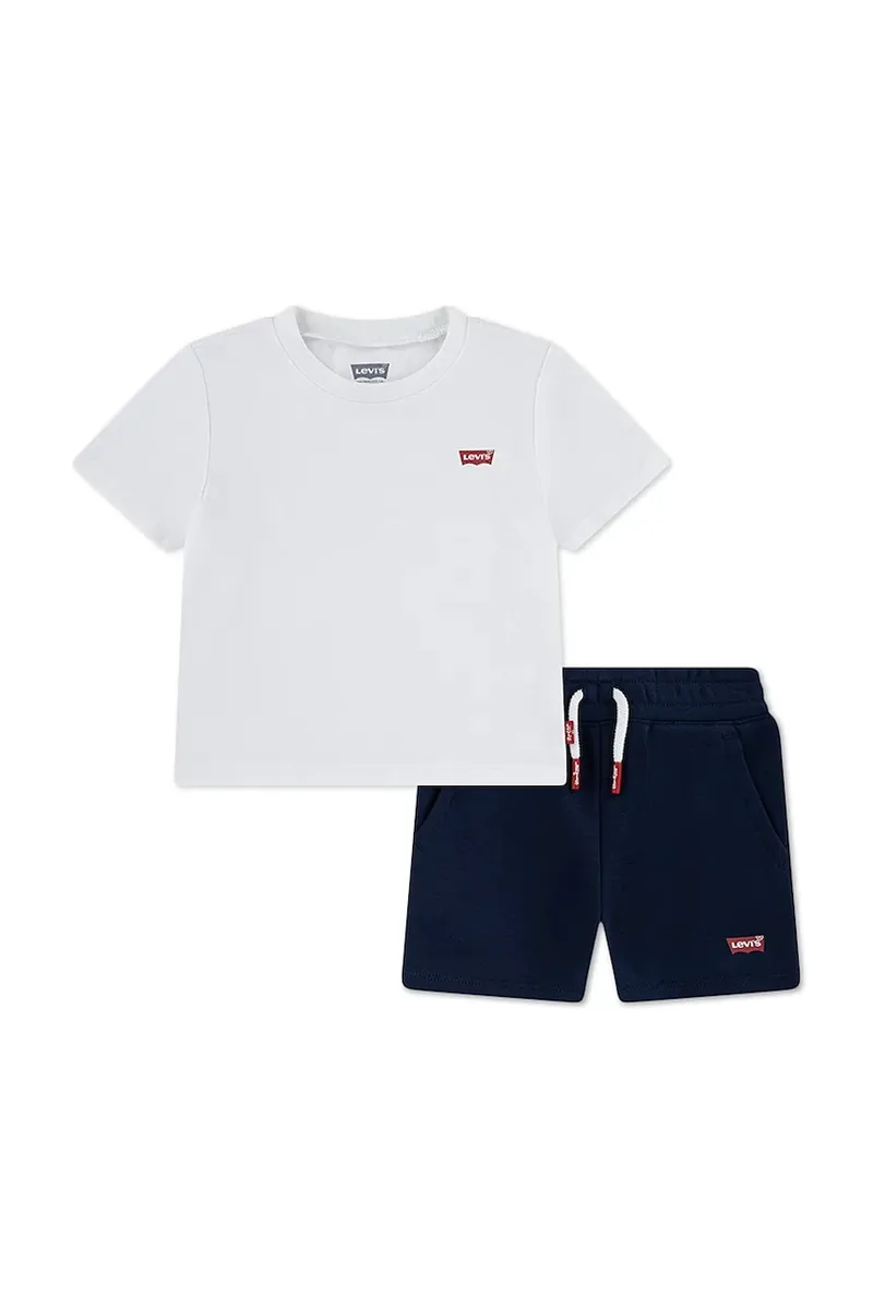 Σετ μωρού Levi's LVB BATWING TEE & KNIT SHORT S