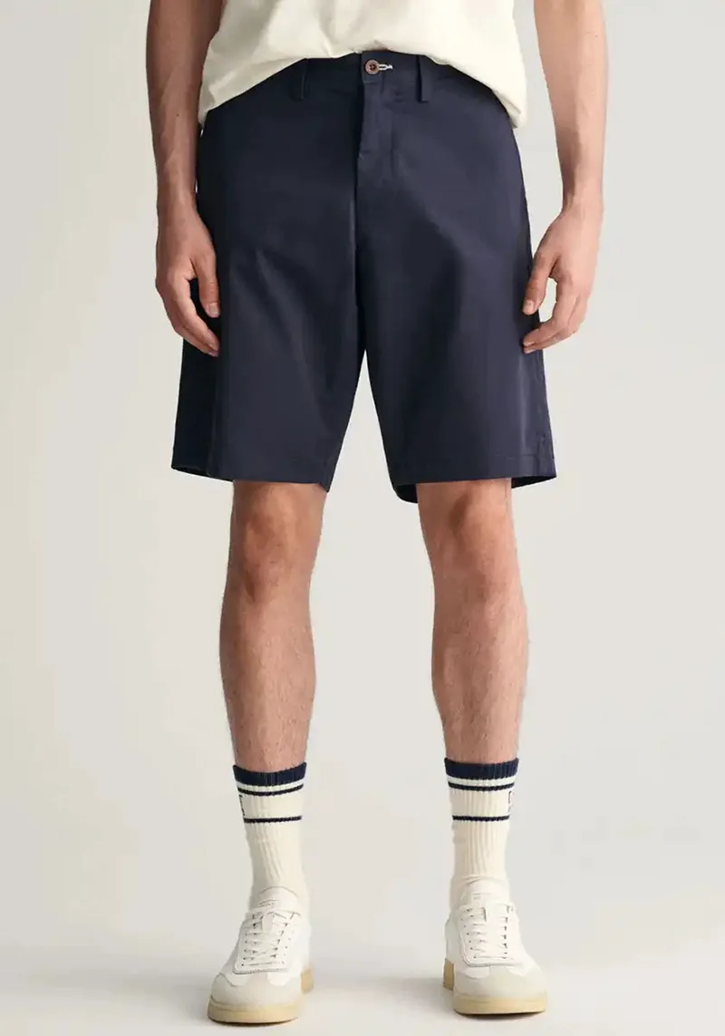 GANT Βερμούδα της σειράς Twill - 205066 410 Dark Blue