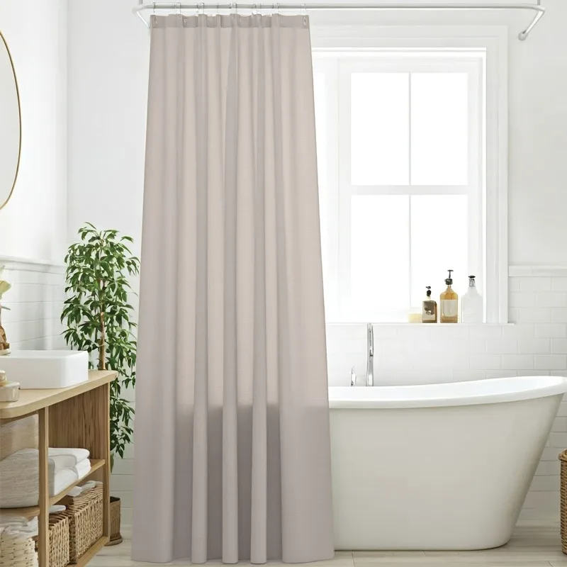 Κουρτίνα Μπάνιου 240x180 Με Κρίκους Das Home 0808 Taupe 240x180
