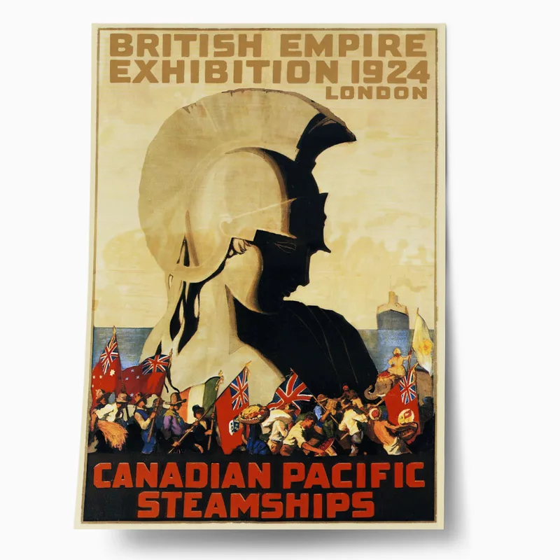Πόστερ 1924 BRITISH EMPIRE EXHIBITION