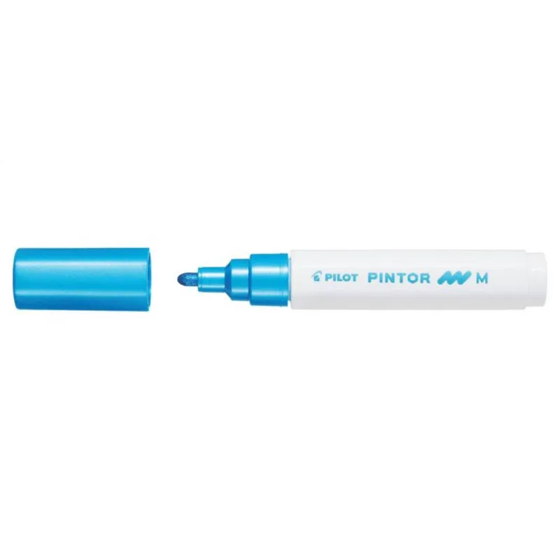 Μαρκαδόρος Pilot Paint Pintor Medium Metallic Blue SW-PT-M-ML
