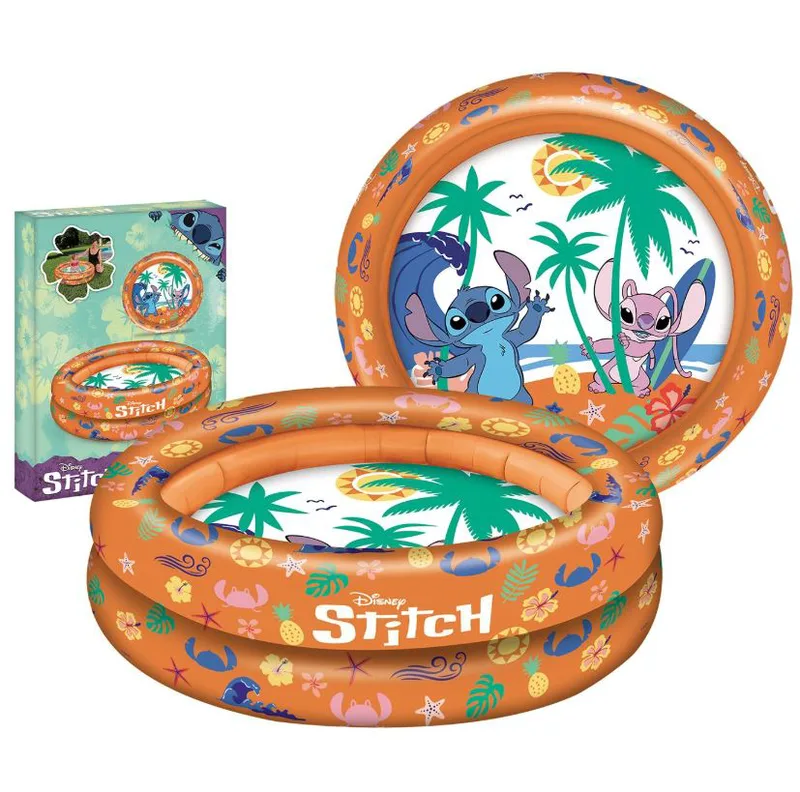 Πισίνα Φουσκωτή Stitch Φ100εκ. 42-3294 - SUMMER tiempo - 42-3294