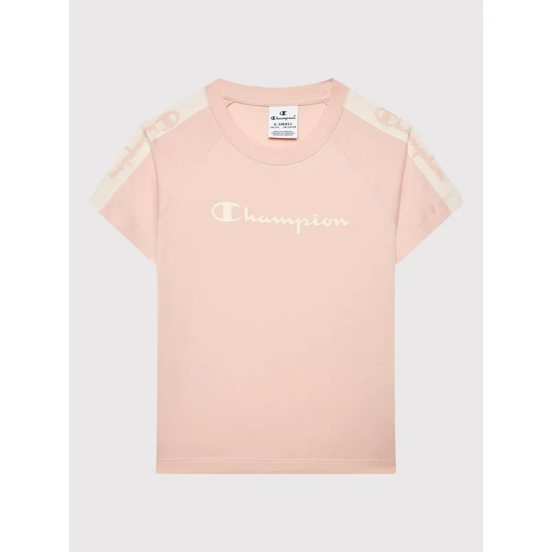 Champion T-Shirt 404473 Ροζ Regular Fit