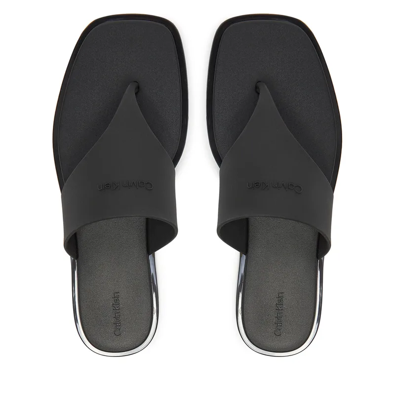 Σαγιονάρες Calvin Klein Toepost Tpu Slide HW0HW02836 Μαύρο