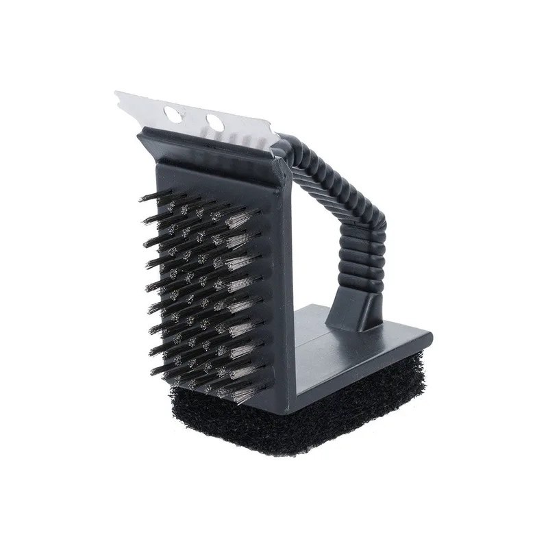 Βούρτσα Καθαρισμού Σχάρας Ψησίματος Διπλή Με Ξύστρα