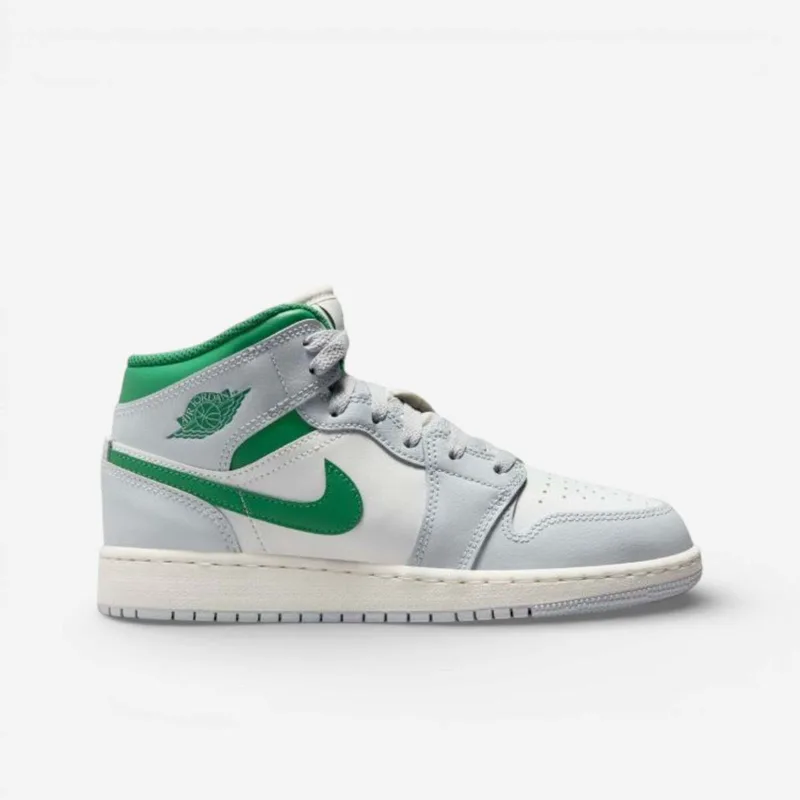 Ψηλά Sneakers Nike 1 Mid White Pure Platinum Pine Green (GS)