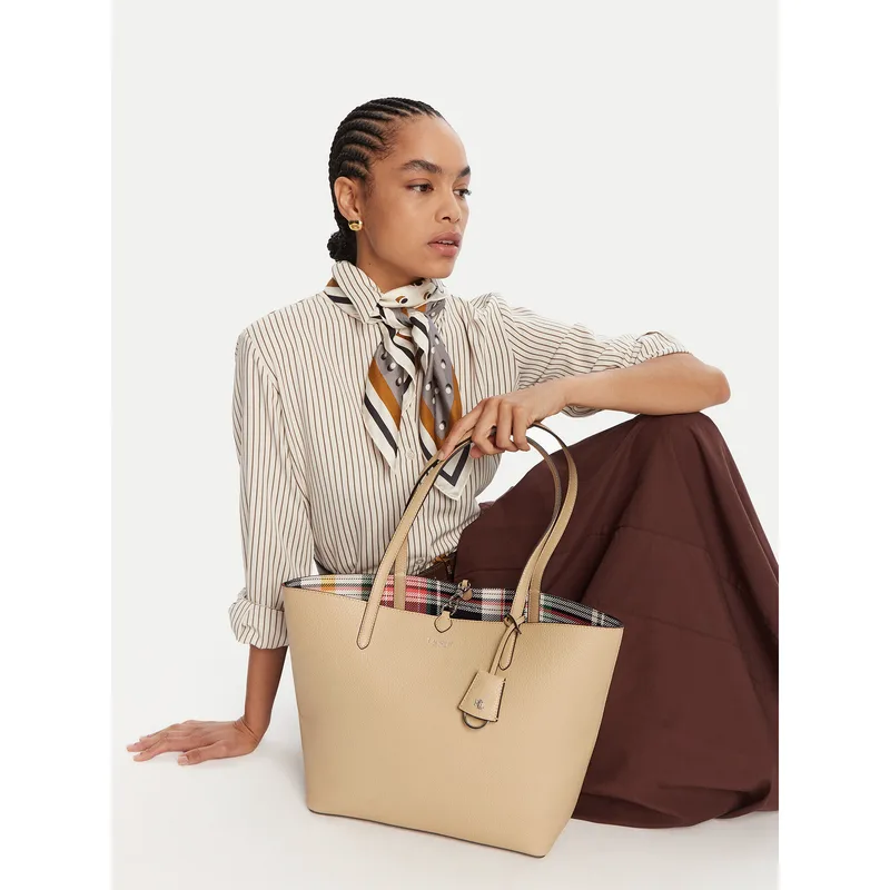 Τσάντα LAUREN RALPH LAUREN 431795329071 Μπεζ