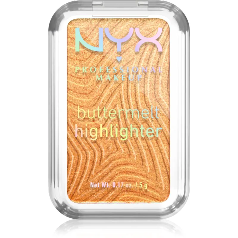 NYX Professional Makeup Buttermelt Highlighter λαμπρυντικό απόχρωση butta bling 30 5 γρ