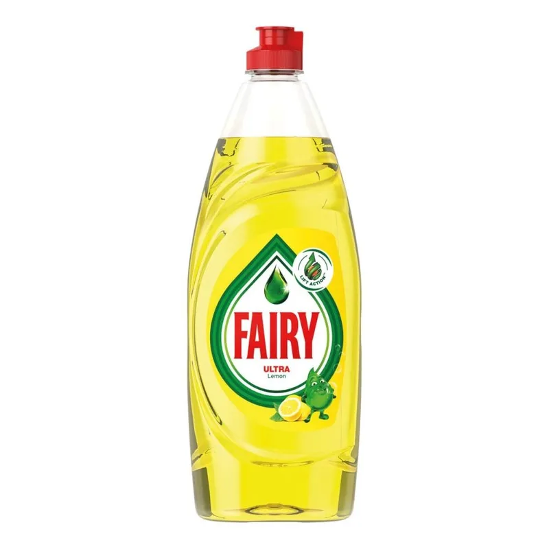 Fairy Ultra Lemon Υγρό Πιάτων 650ml