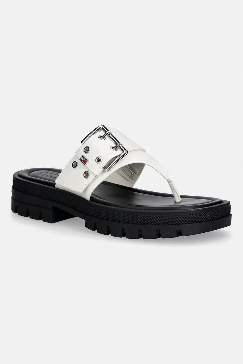Tommy Jeans σαγιονάρες δίχαλες Γυναικείες TJW BUCKLE SANDAL