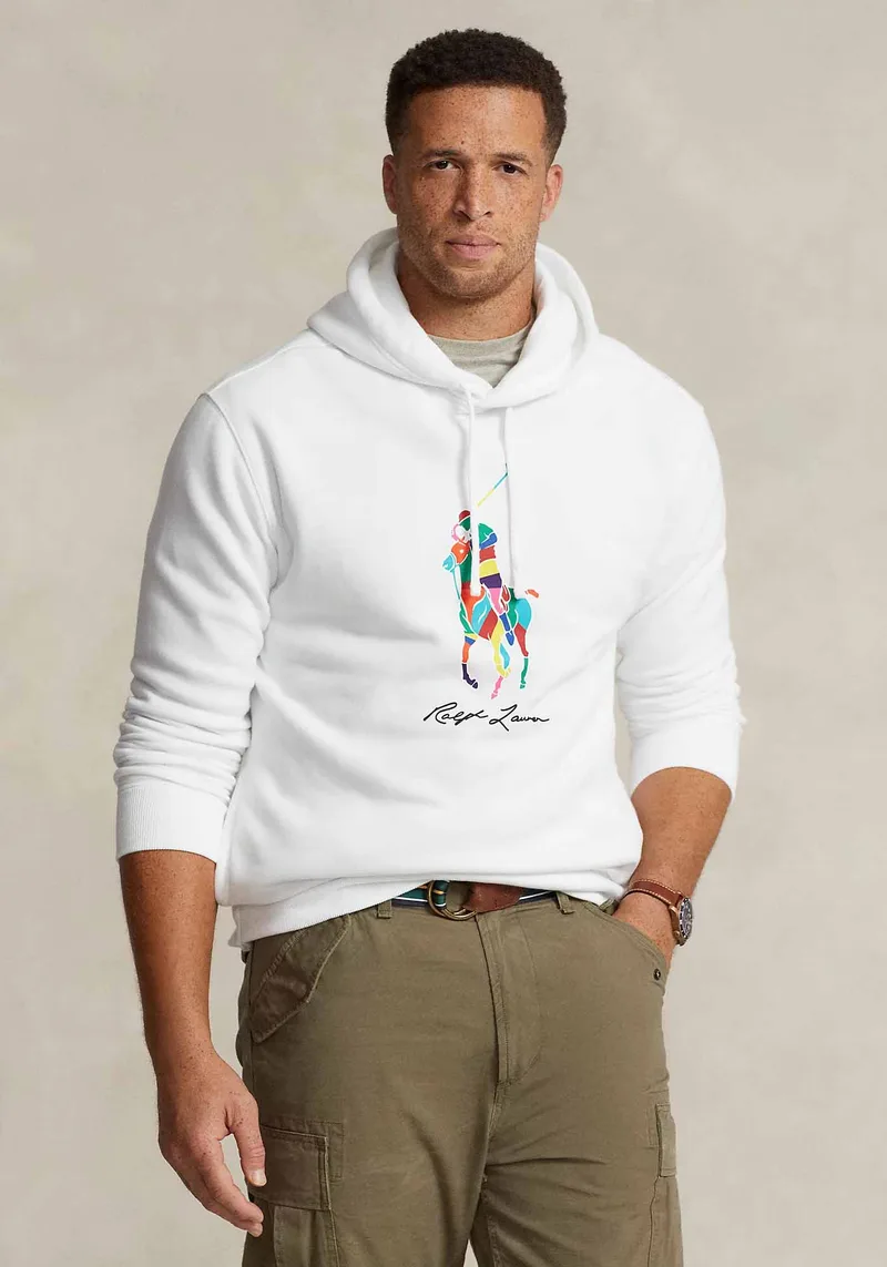 Polo Ralph Lauren Φούτερ της σειράς Big Pony - 710926613 001 White
