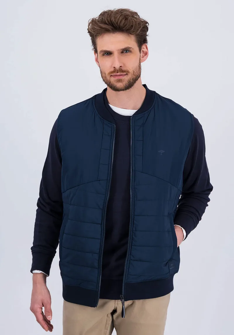 Fynch Hatton Αμάνικο της σειράς Hybrid - 1307 4027 685 Navy