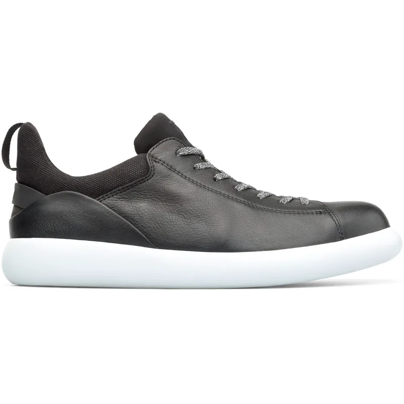 CAMPER Capsule - Sneakers Για Ανδρικα - Μαύρο, Μέγεθος 41, Smooth leather/Cotton fabric