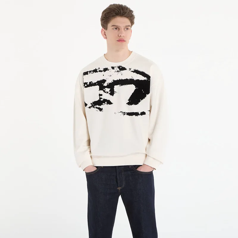 Φούτερ Diesel S-Boxt-N5 Sweatshirt White M