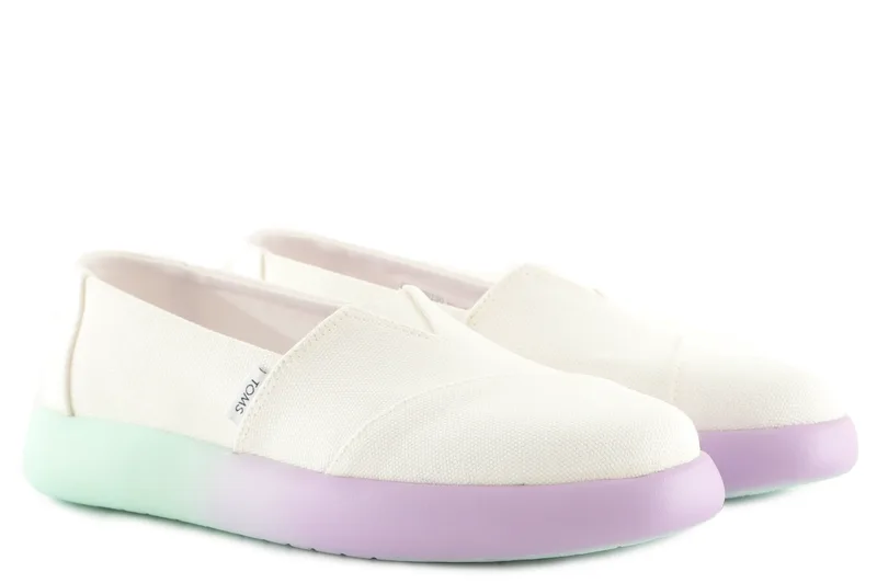 Slip On TOMS Alpargata Mallow 10017844-White Γυναικείο