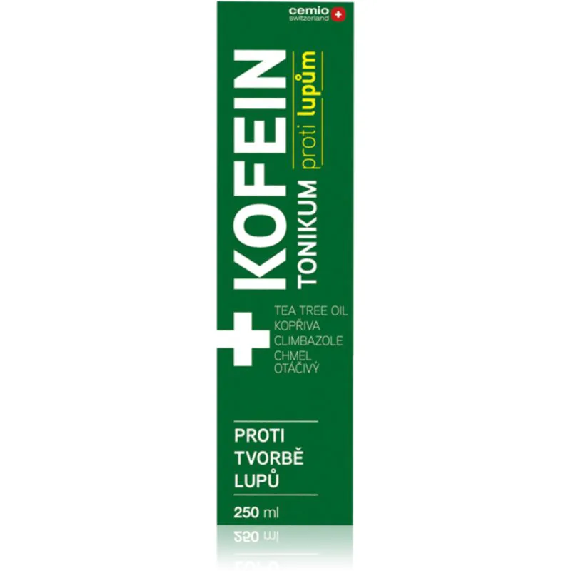 Cemio Caffeine Tonic τονωτικό για τα μαλλιά κατά της πιτυρίδας 250 ml