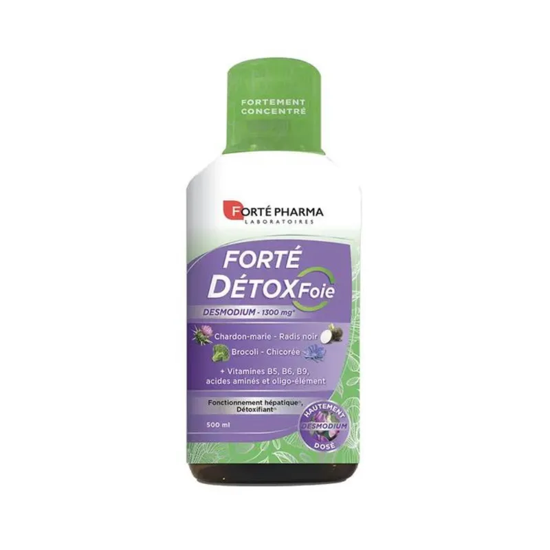 Forté Pharma Forté Detox Liver Detox Naturale enriched with Desmodium 500ml