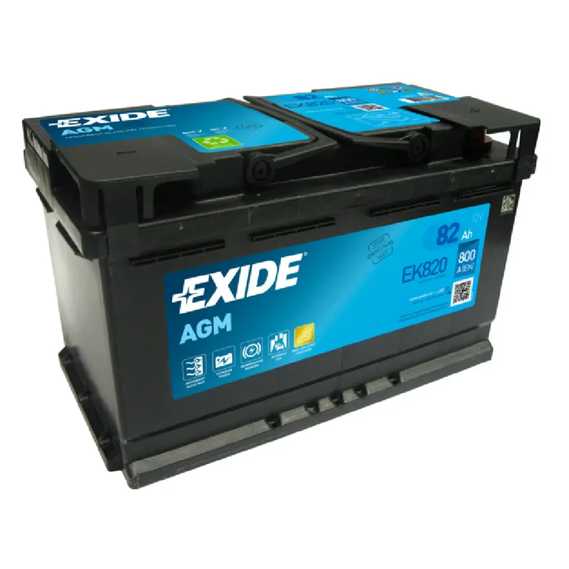 ΜΠΑΤΑΡΙΑ EXIDE AGM EK820