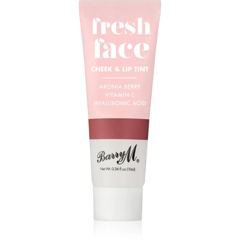 Barry M Fresh Face πολυλειτουργικά καλλυντικά για χείλη και μάγουλα απόχρωση Deep Rose 10 ml