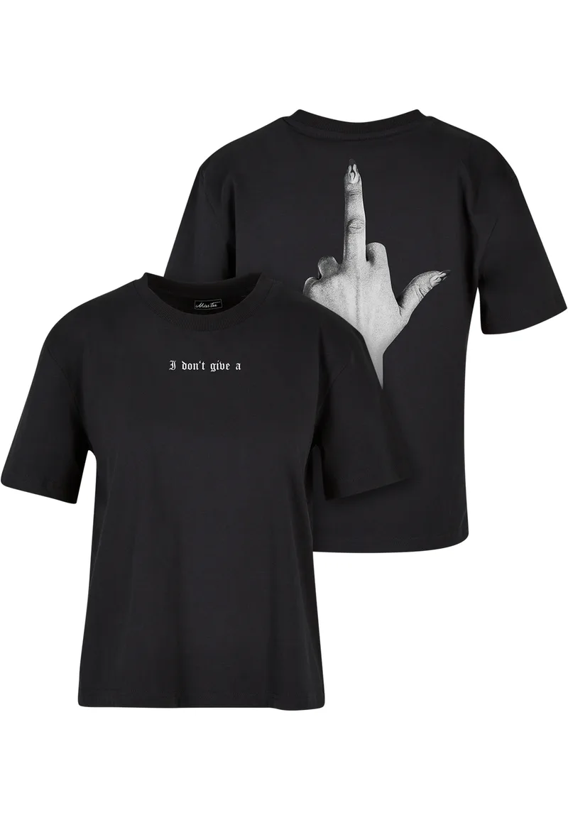 I Don't Give A Tee Miss Tee MST009-00007 black