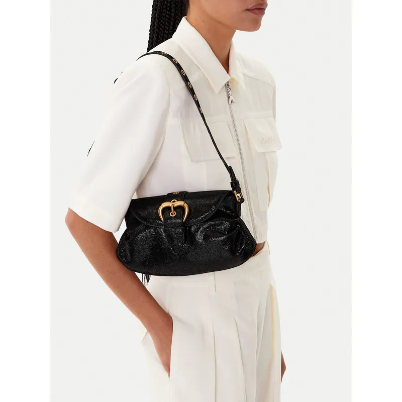 Τσάντα PINKO Jolene Shoulder Mini PE 25 PLTT 102802 A27K Μαύρο