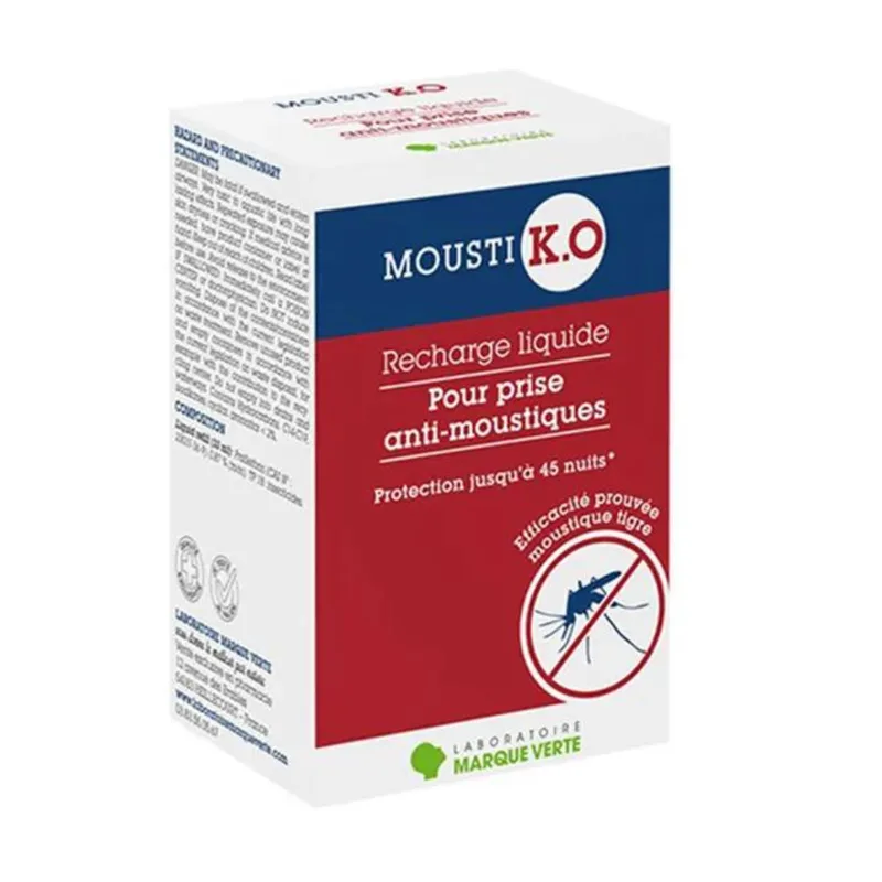 Mousti K.O. 45 Night Mosquito Repellent Liquid Refill Mousti K.O.
