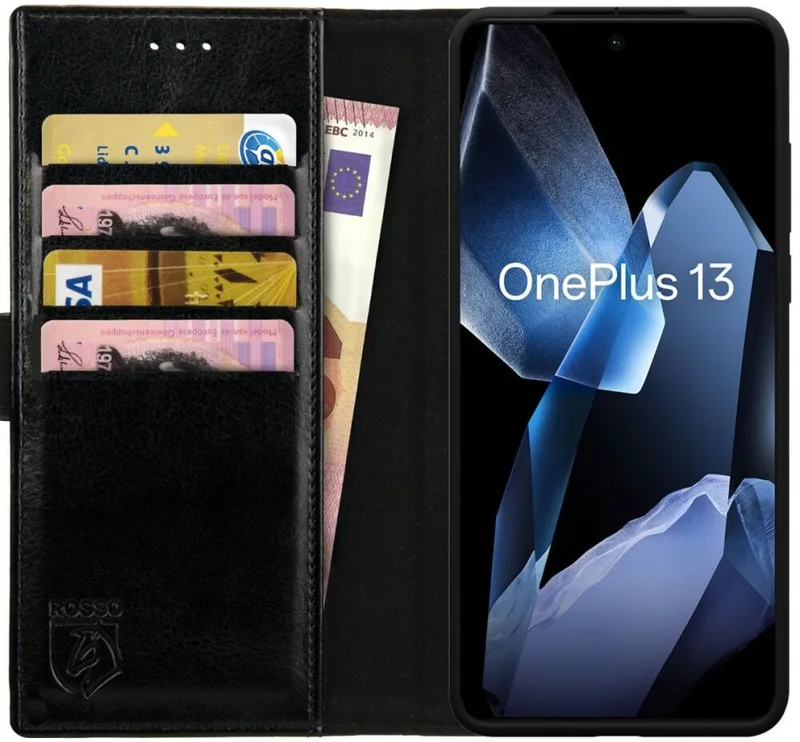 Θήκη OnePlus 13 Κόκκινο Element PU Πορτοφόλι - Black (8719246462993)