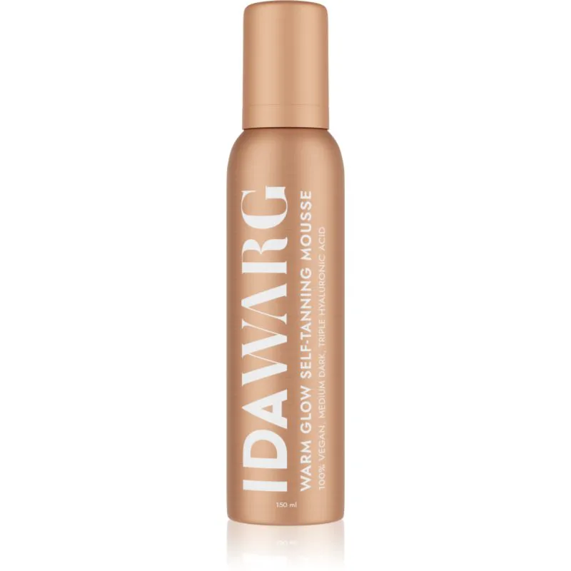 IDA WARG Beauty Self-Tanning Mousse Warm Glow αφρός αυτομαυρίσματος 150 ml