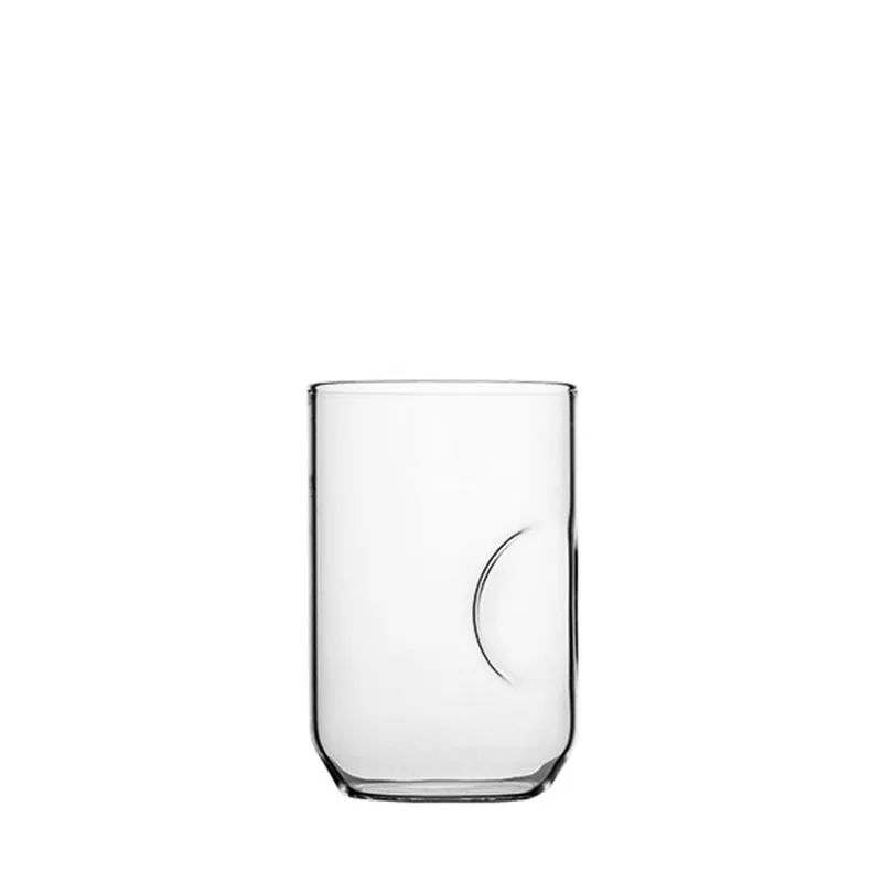 Ποτήρι Γυάλινο Διάφανο 360ml-7x10,7εκ. ESPIEL Slim Dot LD LEG246K4 (Σετ 4 Τεμάχια) (Υλικό: Γυαλί, Χρώμα: Διάφανο , Μέγεθος: Σωλήνας) - ESPIEL - LEG246K4