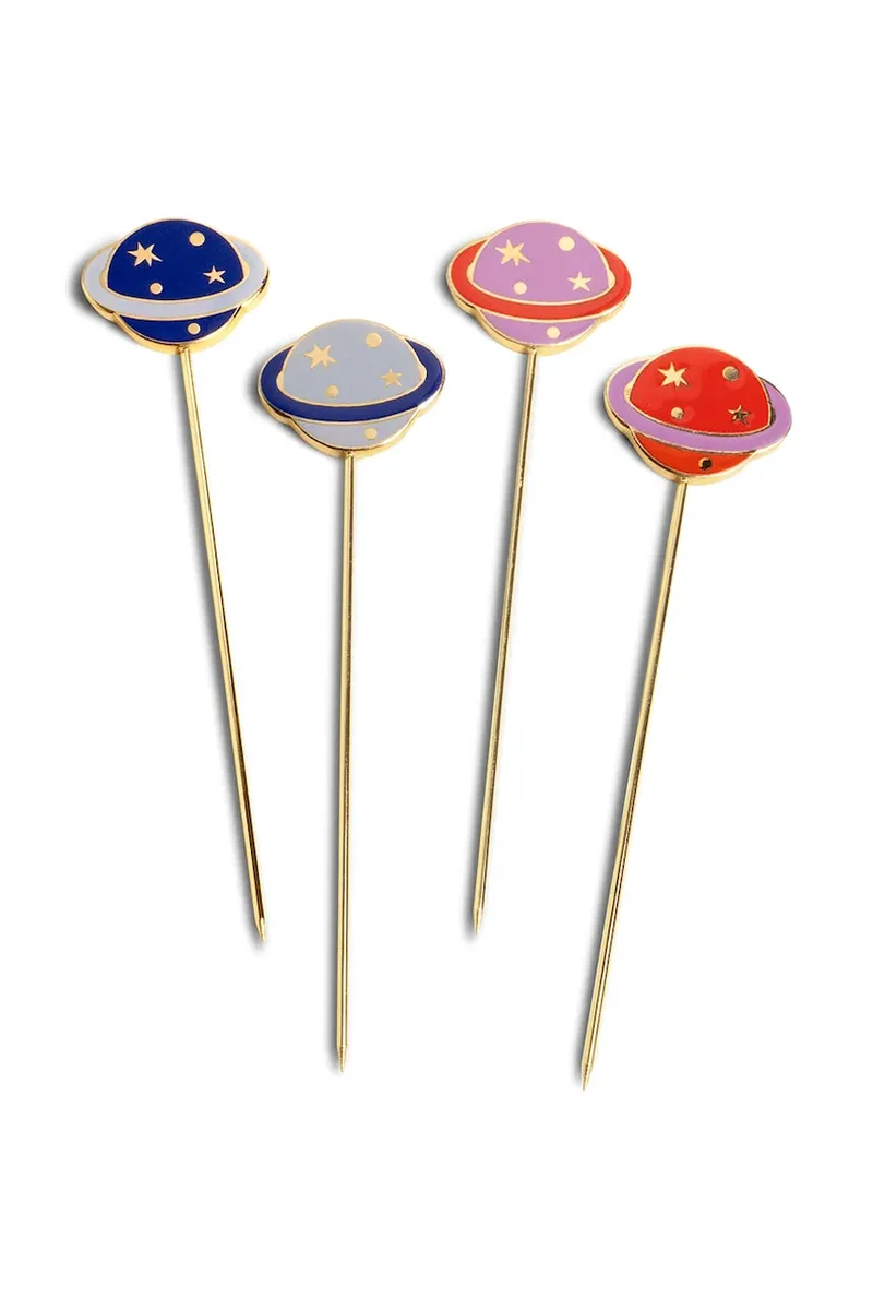 Octaevo Αναδευτήρες κοκτέιλ Octaevo Cosmos 11,5 x 2 cm 4-pack