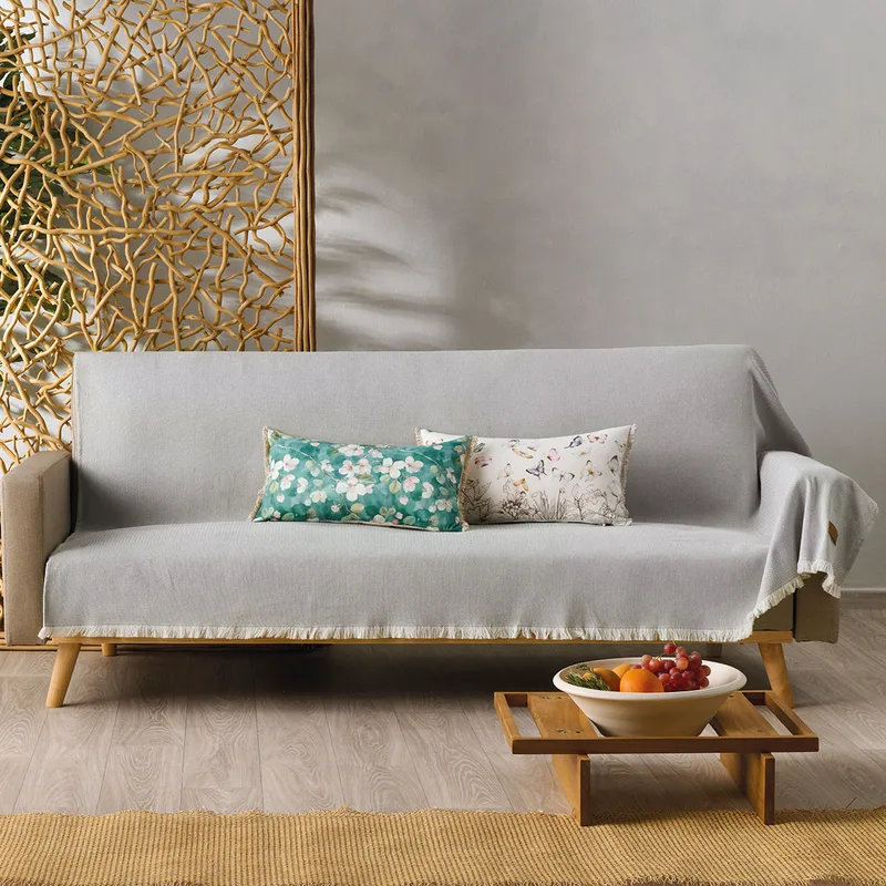 Ριχτάρι Καναπέ Διθέσιου (180x240) Kentia Loft Baron 12 Light Grey