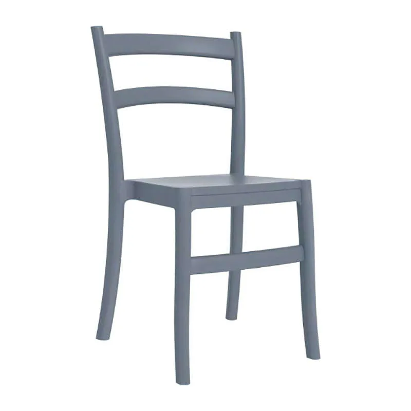 Καρέκλα TIFFANY DARK GREY, SIESTA