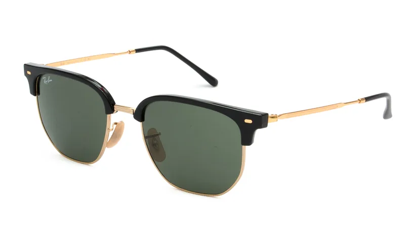 RAY BAN ΓΥΑΛΙΑ ΗΛΙΟΥ RAY BAN NEW CLUBMASTER 4416 601/31 5320 4416 Χρυσό