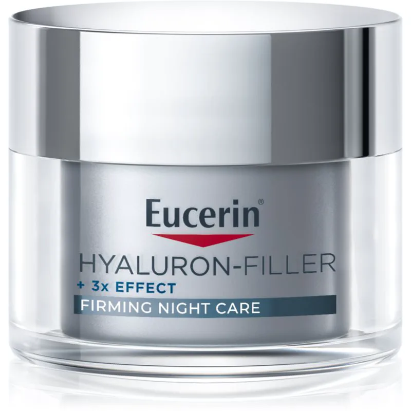 Eucerin Hyaluron-Filler + 3x Effect κρέμα νύχτας ενάντια στη γήρανση της επιδερμίδας 50 ml
