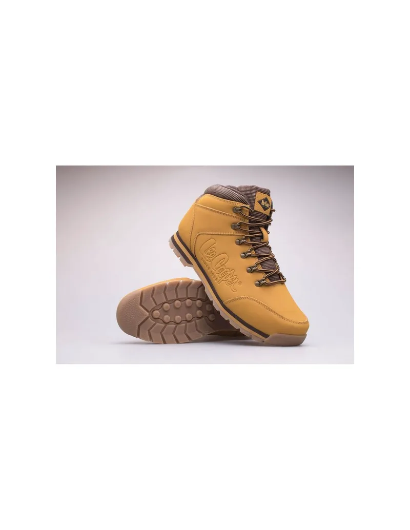 Lee Cooper Κίτρινα Ανδρικά Μποτάκια LCJ-21-01-0706M
