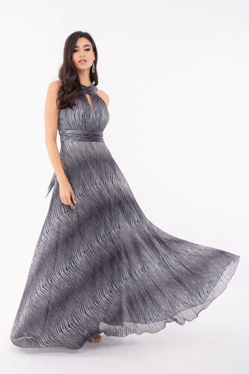 ΦΟΡΕΜΑ PLUS SIZE ΜΑΚΡΥ ΑΣΗΜΙ
