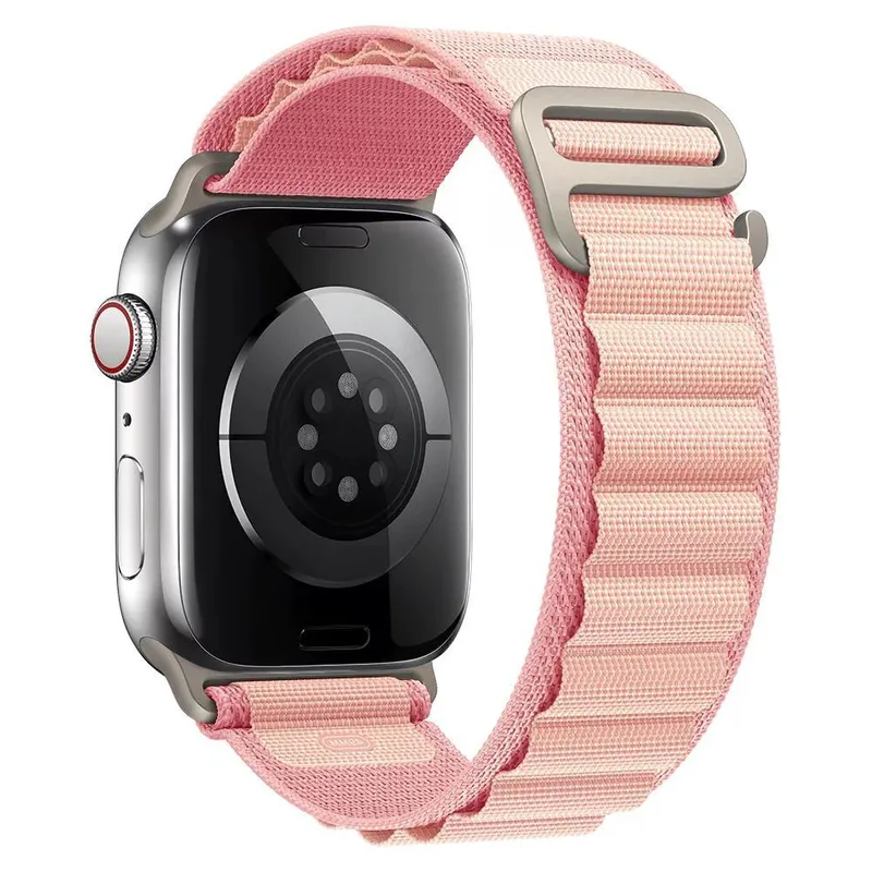 Λουράκι Orso Alpine Nylon Loop Ροζ Apple Watch 44/45/46/49mm