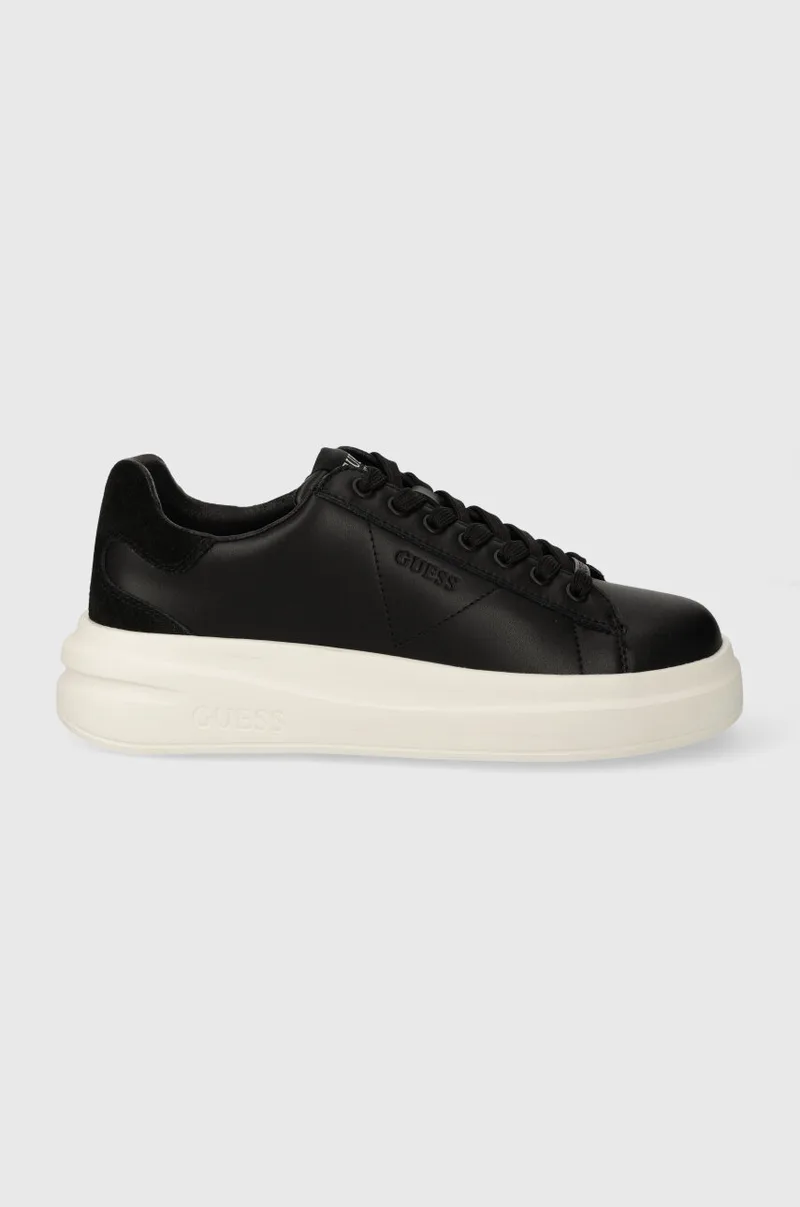 Δερμάτινα sneakers Guess ELBINA ELBINA