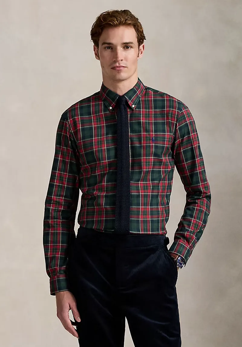 Polo Ralph Lauren Πουκάμισο της σειράς Check - 710953644 008 Green