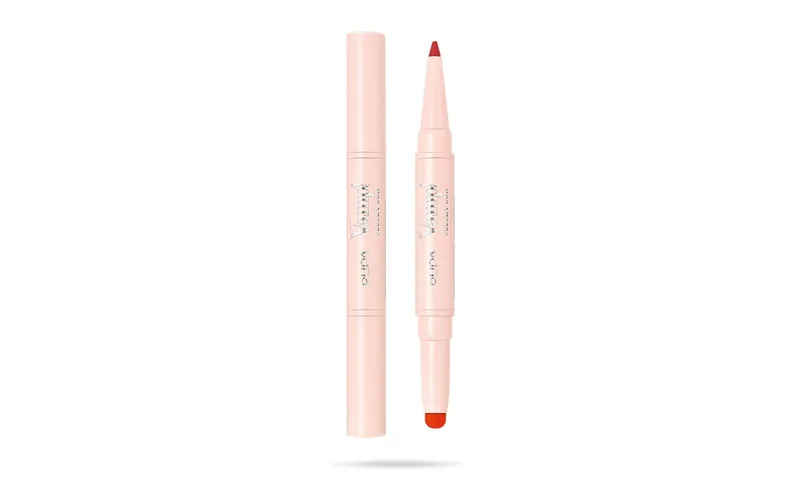 Pupa Vamp! Creamy Duo - 011 Πορτοκαλί Red (Lipstick 0.8g & Lip Pencil 0.2g)