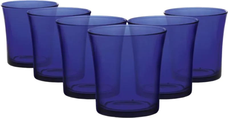 ΣΕΤ ΠΟΤΗΡΙΑ DURALEX SAPHIR ΓΥΑΛΙΝΑ ΜΠΛΕ 210ML (6ΤΜΧ)