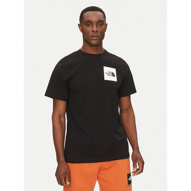 The North Face T-Shirt Fine NF0A8A6M Μαύρο Regular Fit