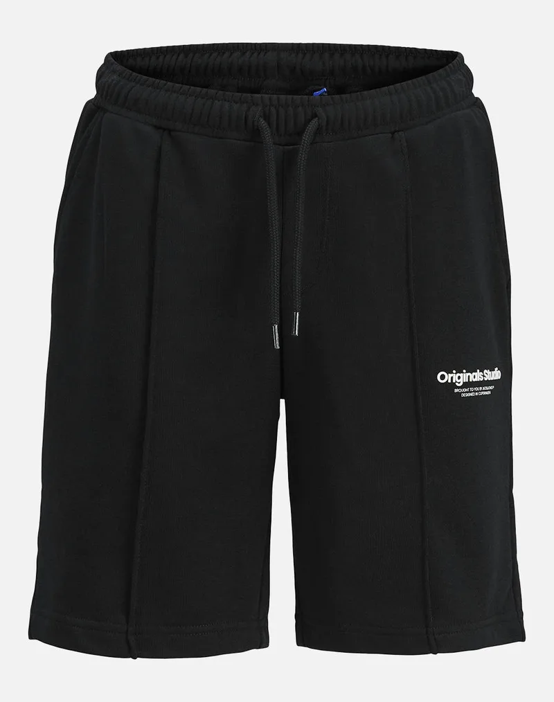 JACK&JONES JPSTVESTERBRO SWEAT SHORTS GMS SN JNR 12254196-BLACK Black