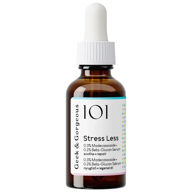 Geek & Gorgeous 101 Stress Less 0.5% Beta-Glucan + Madecassoside Serum 30ml