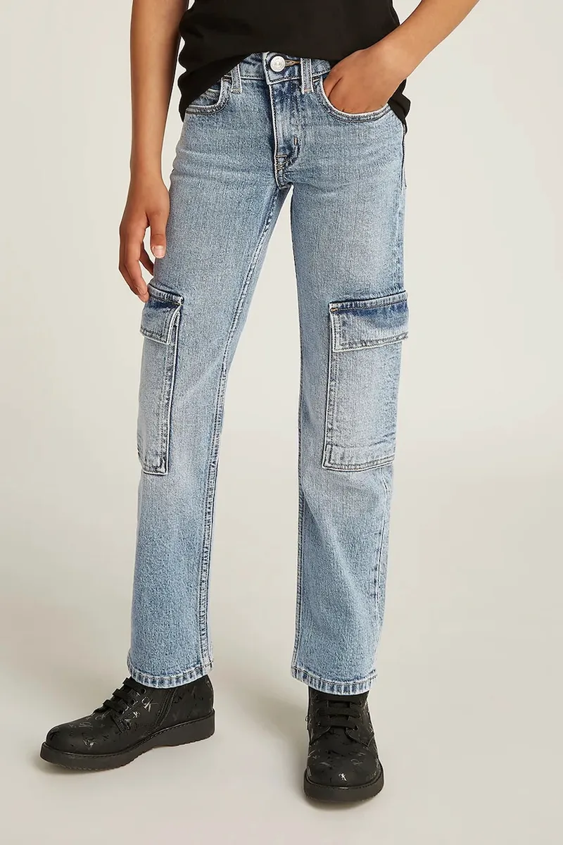 Παιδικά τζιν Calvin Klein Jeans MR STRAIGHT
